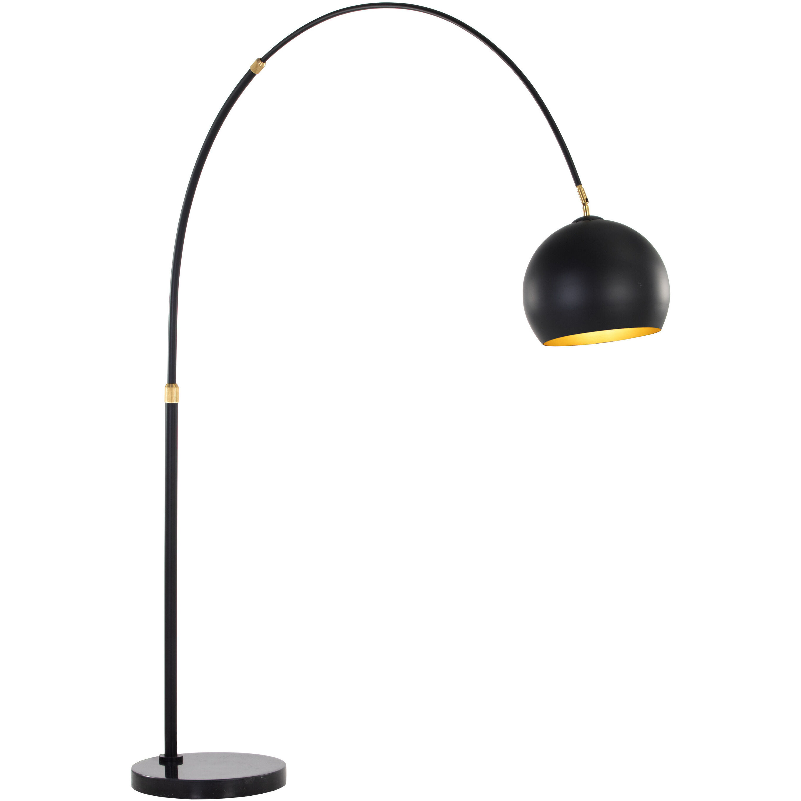 Vern 102 inch 60.00 watt Black Floor Lamp Portable Light